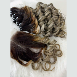 Trama vietnamita de pelo ondulado profundo Hight Light Genius - Product Image 1