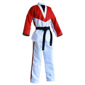 Uniforme de Taekwondo de mejor diseño de alta calidad de los fabricantes para la venta en línea Uniformes de Taekwondo transpirables personalizados de alta resistencia - Product Image 5