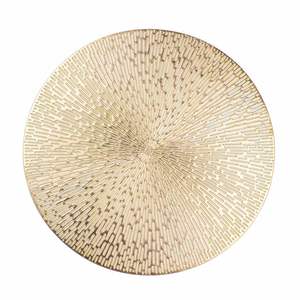 Ensemble de sous-verres ronds en bronze moderne avec bord protecteur pour la décoration intérieure contemporaine et un style d'accentuation de table élégant - Product Image 2