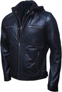 Vente en gros pakistanaise de vestes en cuir fabricant vendeur veste en cuir décontractée pour hommes vestes de conception de moto - Product Image 2