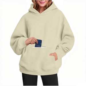 Fabricantes de Ropa, Sudadera con Capucha de Poliéster de Alta Calidad Personalizada, Sudadera con Capucha de Otoño para Mujer, Sudaderas y Hoodies para Mujer - Product Image 4