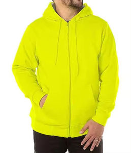 Sweats à capuche à fermeture éclair personnalisés pour hommes 100% coton polaire 450gsm fabrication de vêtements épais vierge bon prix fabriqué au Pakistan - Product Image 1