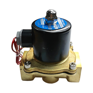 วาล์วโซลินอยด์ทองเหลืองทองแดงทั้งหมด รุ่น 304 2W ซีรีส์ AC220V/110V DC24V/12V แบบปิดปกติ วาล์วควบคุมอัตโนมัติสำหรับอากาศ น้ำ น้ำมัน - Product Image 1