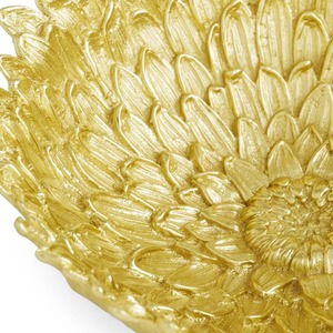 Lot de 3 bols décoratifs bas orchidées finition argentée pièces élégantes parfaites pour la table de bureau à domicile ou la fête d'Inde - Product Image 4