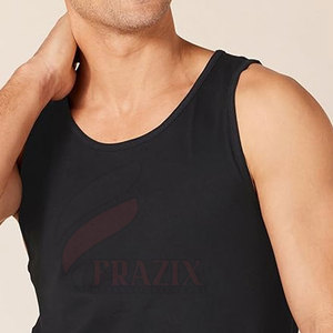 Camiseta sin Mangas de Algodón Personalizada de Alta Calidad para Hombre, Ropa Casual de Verano, Camiseta sin Mangas para Hombre - Product Image 5