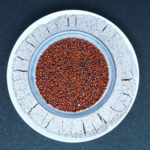 Mijo de dedo sin OGM-Suministro a granel de semillas Ragi amigables para diabéticos-Mijo rojo de grano antiguo al por mayor-OEM - Product Image 4