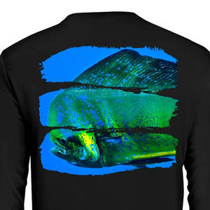 Camiseta de Pesca Unisex con Estampado Gráfico de Peces, Protección Solar UPF 50+, Compresión, Manga Larga, para Actividades al Aire Libre, Sublimación - Product Image 5