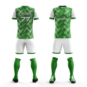 Conjunto de uniforme de fútbol transpirable de secado rápido con logotipo personalizado de alta calidad 2024, camiseta de fútbol, servicio OEM, ropa deportiva para jugador de fútbol - Product Image 5