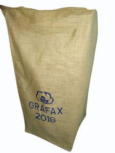 Rouleau de tissu tissé de couverture imprimée biodégradable en jute 100% anti-bactérien poids moyen 150 g/m 60x7 pouces - Product Image 4