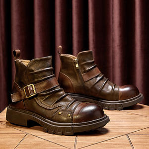 Launched Trendy Men's Genuine Leather Pointed Toe Waterproof Casual Shoes for Office Career Shoes Dress Shoes Oxfords Shoes - Product Image 3