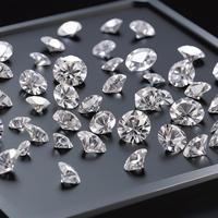 Diamantes Cultivados en Laboratorio CVD de Alta Calidad, Corte Brillante Redondo, Color D, Claridad VVS1, Certificados por IGI, Blancos