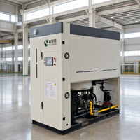 Generator Uap Gas PALERTON 0.5-2 Ton/jam untuk Produksi Minuman, Pemasok Boiler Industri Berbahan Bakar Gas Alam LPG