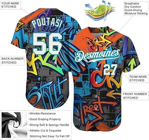 T-shirt de baseball anti-bactérien à manches courtes pour homme, imprimé par transfert thermique, en polyester/nylon, coupe classique, vente en gros OEM - Product Image 5