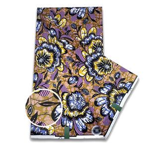 Custom African Wax Print and Ankara Cotton Holland Fabric Abuja Premium Quality for Fashion <b>Clothing</b> and Creative Uses - Product Image 6
