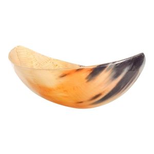 PUBLIER FAIT À LA MAIN DE HAUTE QUALITÉ ARTISANAL HAUTE BOL EN CORNE POLI Ustensiles de cuisine pour servir la soupe Nouilles Bol en corne élégant - Product Image 5