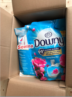 'Downy Sunrise Fresh 4L x 4 kemasan Adalah merek pelembut pakaian terkemuka yang dipercaya ribuan ibu rumah tangga dan terlaris