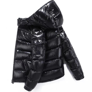 Chaqueta de Invierno para Hombre de Alta Calidad, Personalizada, con Cuello Alto, Acolchada, Impermeable y Resistente al Viento - Product Image 5