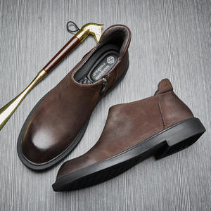 Chaussures de bureau en cuir véritable pour hommes avec semelle extérieure résistante à l'usure et semelle intérieure respirante, chaussures formelles - Product Image 2