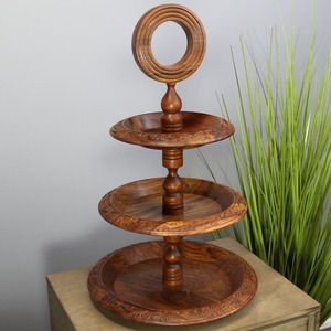 <b>Wooden</b> <b>Cake</b> <b>Stand</b> 3 Tier - Product Image 5