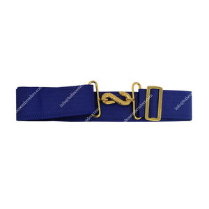 Extension de ceinture de tablier Regalia maçonnique Extension de ceinture de couleur personnalisée Ceinture réglable - Product Image 1