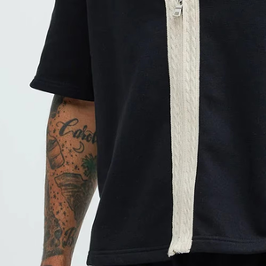 Nouveauté Logo personnalisé à la mode solide Twin Set pour hommes Fitness Wear confortable Jogging Wear hommes Twin Set - Product Image 6