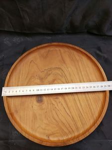 USUARIO Plato de madera para ensalada Bandeja para servir Caja de pino Tema de amor Barco ovalado Dulces Galletas Comida Fruta Decoración del hogar Regalo - Product Image 2