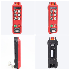 Bán 2025 mô hình mới với Push-Pull e-stop 6 Push nút tốc độ kép cần cẩu đài phát thanh điều khiển từ xa cho ánh sáng nâng - Product Image 3