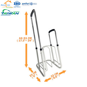 Fabriqué à Taiwan Poignée extensible Lockble Aide de bas en métal pour les soins aux personnes âgées à usage domestique Handicapé - Product Image 3