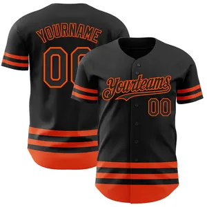 Nouveau maillot de baseball de qualité supérieure, léger, personnalisable pour les jeunes, impression personnalisée, maillot de baseball pour les jeux d'été, les clubs, les ligues. - Product Image 1