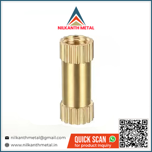 Inserts en laiton de qualité standard les plus vendus Inserts d'expansion moletés en laiton du fournisseur supérieur - Product Image 2