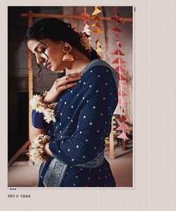 Simplifique su vida con nuestros saris lavables a máquina, que ofrecen comodidad sin comprometer el estilo. - Product Image 5