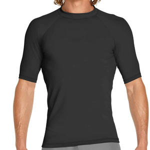 Rashguard en spandex respirant pour homme, chemise de compression OEM ODM, pour gym, surf, plongée MMA, imprimé par sublimation - Product Image 3