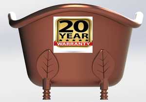 อ่างอาบน้ำอิสระทองแดง100% สไตล์โบราณทำด้วยมือในโรงแรมอินเดียตกแต่งห้องน้ำฟังก์ชั่นนวดแช่โดยตรง - Product Image 6