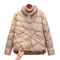 Services OEM, veste matelassée pour femmes de haute qualité, nouveau design, veste matelassée pour femmes pour l'hiver, vestes courtes pour femmes