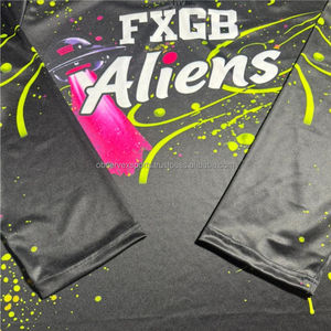 เสื้อโค้ชแขนยาวระบายอากาศได้ดี ไซส์พลัส |   ชุดทีมเพื่อประสิทธิภาพสูง พร้อมเทคโนโลยีแห้งเร็วและป้องกันแบคทีเรีย ด้วยการพิมพ์แบบซับลิเมชั่น - Product Image 4