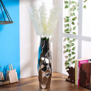 <b>unique</b> Modern Round Metal Flower <b>Vase</b> with hammered New Design Stylish Ware Flower <b>Vase</b> for home - Product Image 5