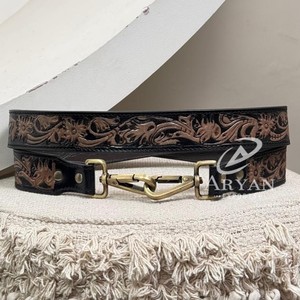 Cuir véritable Autres pièces et accessoires de sac Sangle de sac pour sacs à main Sangles d'épaule en cuir usiné à la main Sangles de guitare et d'appareil photo - Product Image 1