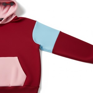 Pull à capuche d'hiver en coton polaire brodé sur mesure pour hommes vente en gros de 300 g/m² - Product Image 3