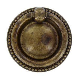 MANIGLIA ANTICATA ART.12212 MM.50 OTTONE ANTICO - Product Image 1