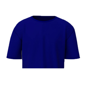 Camiseta de Manga Corta con Cuello Redondo para Mujer, Talla Grande, 100% Algodón Orgánico, Transpirable, Ecológica, Informal, con Logotipo Bordado en la Parte Delantera - Product Image 2