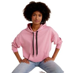 Sweat à capuche unisexe en coton 100% pour l'hiver, de haute qualité, broderie 3D personnalisée, motif uni, coupe-vent pour femmes, écologique - Product Image 4