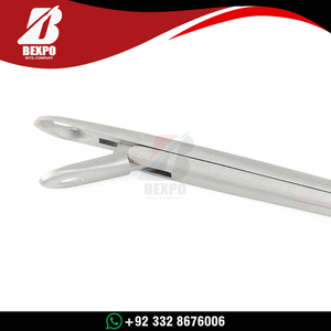 Pinces nasales droites à mâchoires fenêtrées 4x10mm en acier inoxydable, manuelles, de haute qualité, certifiées CE, instrument chirurgical ORL - Product Image 5