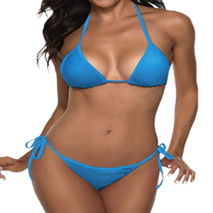 Logo de marque personnalisé 2024 nouveau Style mode femmes maillots de bain Bikini impression personnalisée plage maillots de bain brésilien Crochet Bikini - Product Image 4