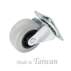50mm Swivel Plate <b>Caster</b> Wheel with TPR Tread and PP Core for <b>Furniture</b> and Light Equipment - Product Image 4