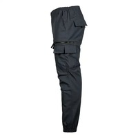 Pantalon cargo tactique pour homme, style hip-hop, décontracté, en velours côtelé, écologique, léger, respirant, multi-poches, taille moyenne
