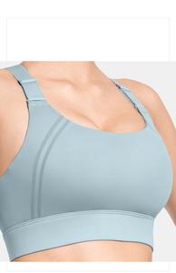 ชุดออกกำลังกายแบบแอคทีฟสำหรับผู้หญิงกางเกงเลกกิ้งออกกำลังกายและบราระบายอากาศได้ดีแห้งเร็ว2024ออกแบบโลโก้ได้ตามต้องการ - Product Image 5