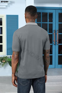 Chemises polo à la mode pour hommes T-shirt polo décontracté élégant pour hommes: vêtements de tous les jours sans effort 2024 - Product Image 4