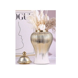 Jarrones de flores de interior clásicos más vendidos, decoración del hogar de gran tamaño de calidad Premium, flor de aluminio de gran tamaño - Product Image 5