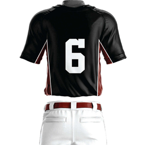 OEM Service Latest Design <b>Slim</b> Fit Men Baseball Uniform <b>Patch</b> Work Reasonable Price Solid Color Baseball Uniforms Set OEM - Product Image 5