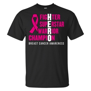 Premium Quality Wholesale Brave Hearts T-Shirts Supporting Breast Cancer Awareness and Survivor <strong>Stories</strong> for Women &amp; Men - Product Image 2